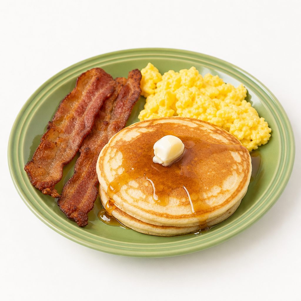 PANCAKE PLATE.