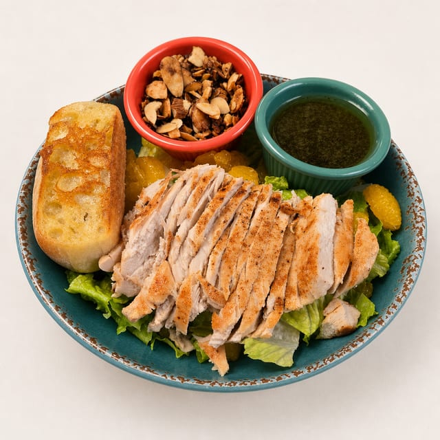 CITRUS CHICKEN SALAD.