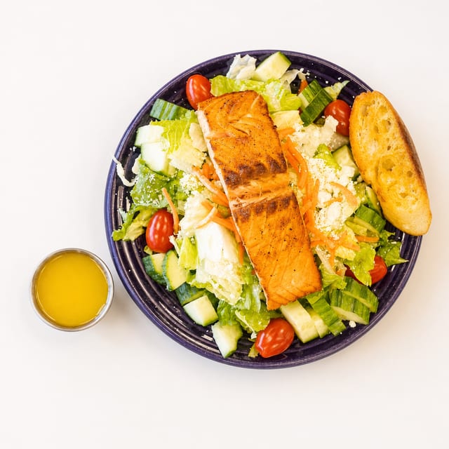 SALMON SALAD.