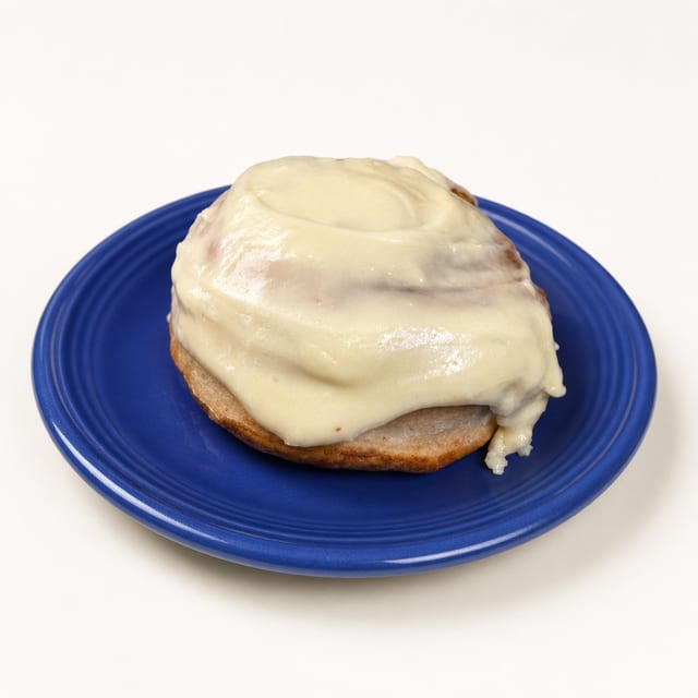 CINNAMON BUN.