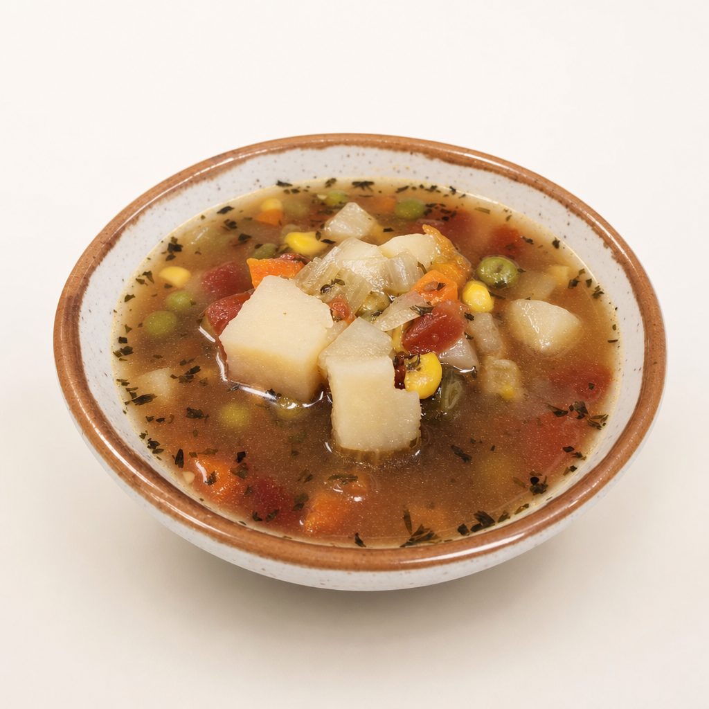 CUP OF SOUP.