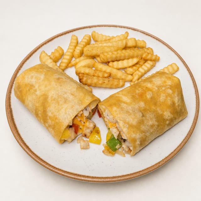 SOUTHWEST CHICKEN WRAP.