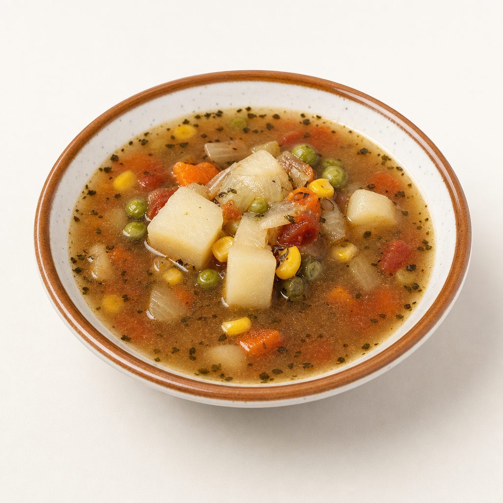 CUP OF SOUP.