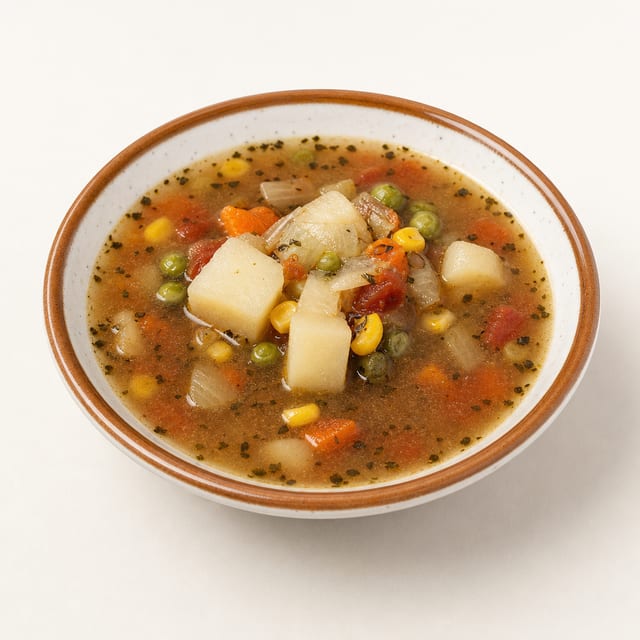 CUP OF SOUP.
