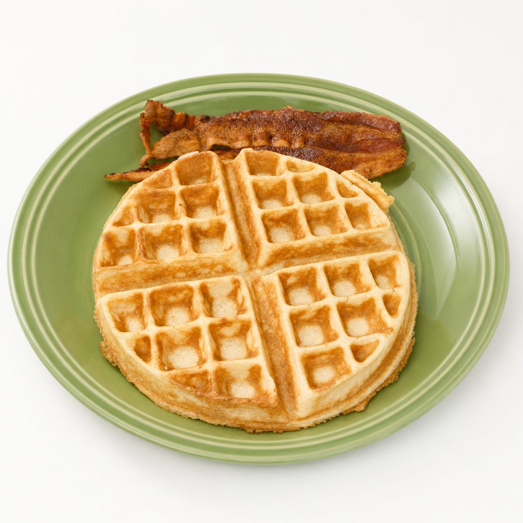 WAFFLE PLATE.