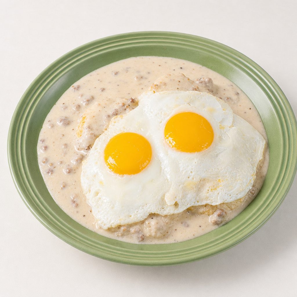 FULL ORDER BISCUITS & GRAVY.