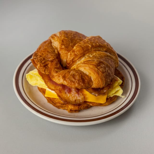 Croissant Sandwich.