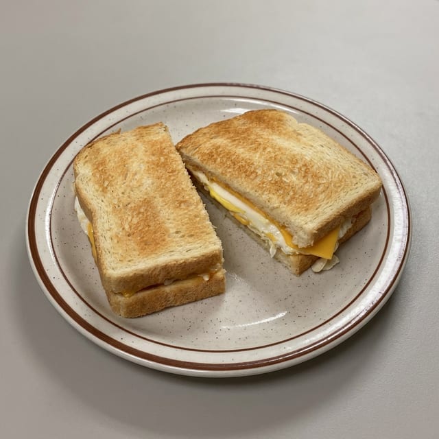 FRIED EGG SANDWICH.