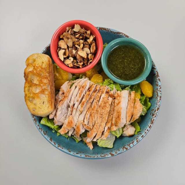 CITRUS CHICKEN SALAD.