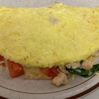CHICKEN PARMESAN OMELET