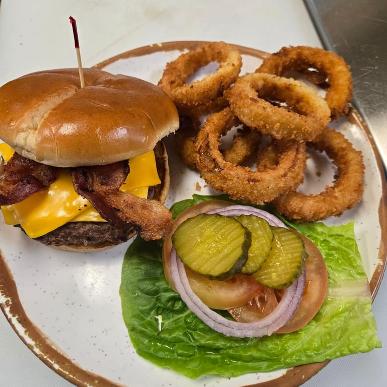 Indulge in Our Cheeseburger